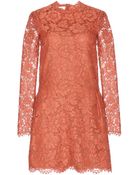 Valentino Lace Dress - Lyst