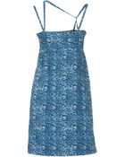 Versace Jeans Short Dress - Lyst