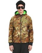 Griffin Upside Down Cotton Canvas & Nylon Jacket - Lyst