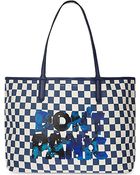 Marc By Marc Jacobs Checked Tote 48 - Lyst