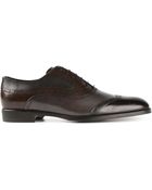 Dolce & Gabbana Colour Block Brogues - Lyst