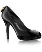 Louis Vuitton Oh Really Open Toe Pump - Lyst