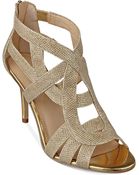 Marc Fisher Nala3 Mid Heel Evening Sandals - Lyst
