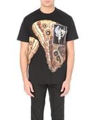 Givenchy Butterfly Graphic Cotton-jersey T-shirt - Lyst