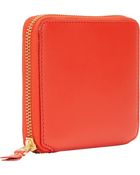 Comme Des Garçons Square Zip-Around Wallet - Lyst