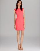 Karen Millen Dress - Neon Scuba - Lyst