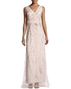 Carolina Herrera Bead-Embellished Tulle Gown - Lyst