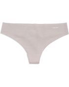 Calvin Klein Printed Invisibles Thong Panty - Lyst