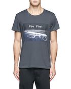 Acne Studios 'Standard Photo' Print T-Shirt - Lyst