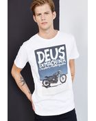 Deus Ex Machina Bike Poster Tee - Lyst