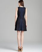 Diane von Furstenberg Dress Daniella Lace Flare - Lyst
