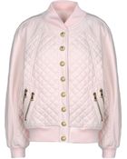 Balmain Leather Outerwear - Lyst