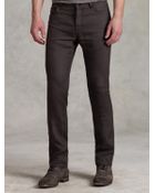 John Varvatos Slim Fit Skull Rivet Jean - Lyst