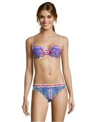 Gottex Blue Koh Phangan Bandeau Bikini - Lyst