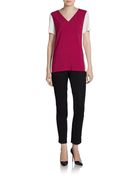Etro Colorblock Top - Lyst