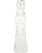 Alexander McQueen Jacquard Tulip Gown - Lyst