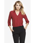 Express The Convertible Sleeve Portofino Shirt - Lyst