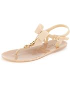 Kate Spade Flise Jelly Bow Thong Sandal - Lyst