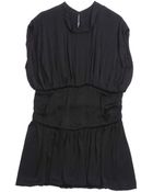 Theyskens' Theory Satin Dress - Lyst