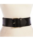 Linea Pelle Wide Waist Belt - Lyst