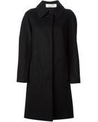 Nina Ricci Oversized Spread Collar Coat - Lyst