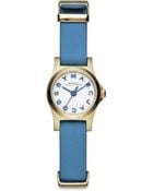 Marc By Marc Jacobs Henry Dinky Goldtone Stainless Steel & Leather Strap Watch - Lyst