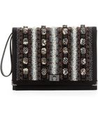 Jason Wu Beaded Flap Wristlet Clutch Bag - Lyst