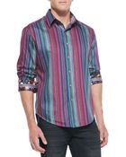 Robert Graham Reservoir Striped Sport Shirt - Lyst
