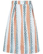 Y.a.s Orange Arris Midi Skirt - Lyst