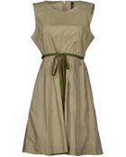 Woolrich Short Dress - Lyst
