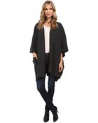 Pendleton Knit Cape - Lyst