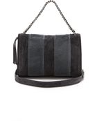 Ramy Brook Harper Shoulder Bag - Steel - Lyst