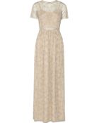Needle & Thread Geo Bead-Embellished Tulle Gown - Lyst