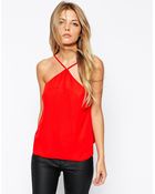 Asos Halter Neck Cami Top - Lyst