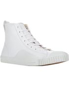 Balenciaga Rubber Cap-Toe Sneakers - Lyst