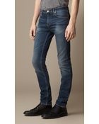 Burberry Shoreditch Indigo Skinny Fit Jeans - Lyst