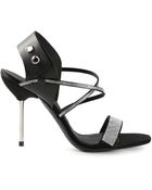 Pedro Garcia Monique Rhinestone Sandals - Lyst