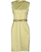 John Galliano Short Dress - Lyst