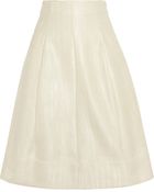 Marni Cotton-Blend Sateen A-Line Skirt - Lyst