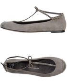 Giuseppe Zanotti Ballet Flats - Lyst