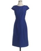 J.Crew Petite Tessa Dress In Slub Silk - Lyst