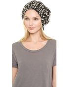 Eugenia Kim Marley Beanie - Black/Cream - Lyst