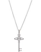 Vivienne Westwood Small Key Pendant Ag - Lyst