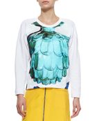 Risto Liquid Wool Front-Zip Skirt - Lyst