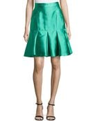 J. Mendel Pleated Scuba Trumpet Skirt - Lyst