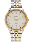 Seiko Sur044 Silver-Tone & Gold-Tone Watch - Lyst