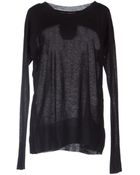 Ljd Marithe' Francois Girbaud Long Sleeve Jumper - Lyst