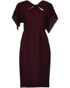 Roksanda Ilincic Kneelength Dress - Lyst