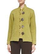 Caroline Rose Wool Ottoman Jacket - Lyst