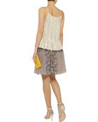 Suno Sequin-Embellished Silk Skirt - Lyst